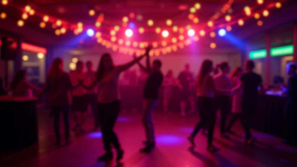 Dance venue interior in Cork showing spacious dance floor and welcoming setup