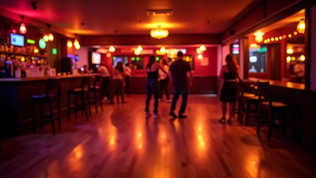 Cork city center venue with dance floor, stage lighting, and welcoming atmosphere for dance socials
